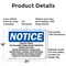 Signmission Security Check The Following Items Are Not OSHA Notice Sign, Aluminum, 24in W x 18in L, 2PK OS-2PACK-NS-A-1824-L-18271 - alternate 6